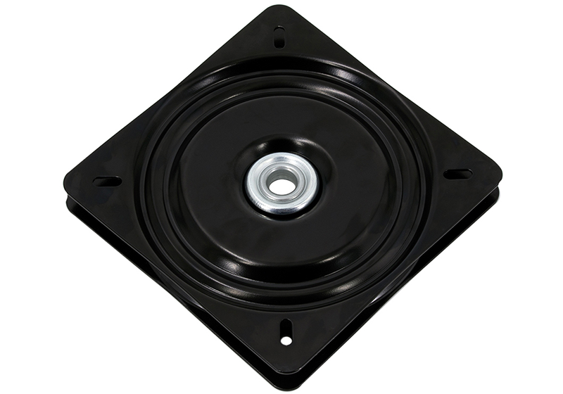 Black Coating Free Rotation Rotation Swivel Plate For Couch Office ...